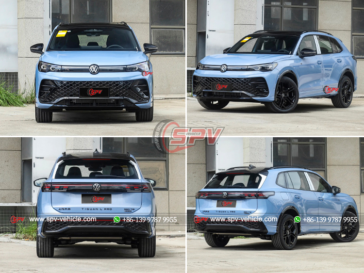 Volkswagen Tiguan Family Car - Different Side View